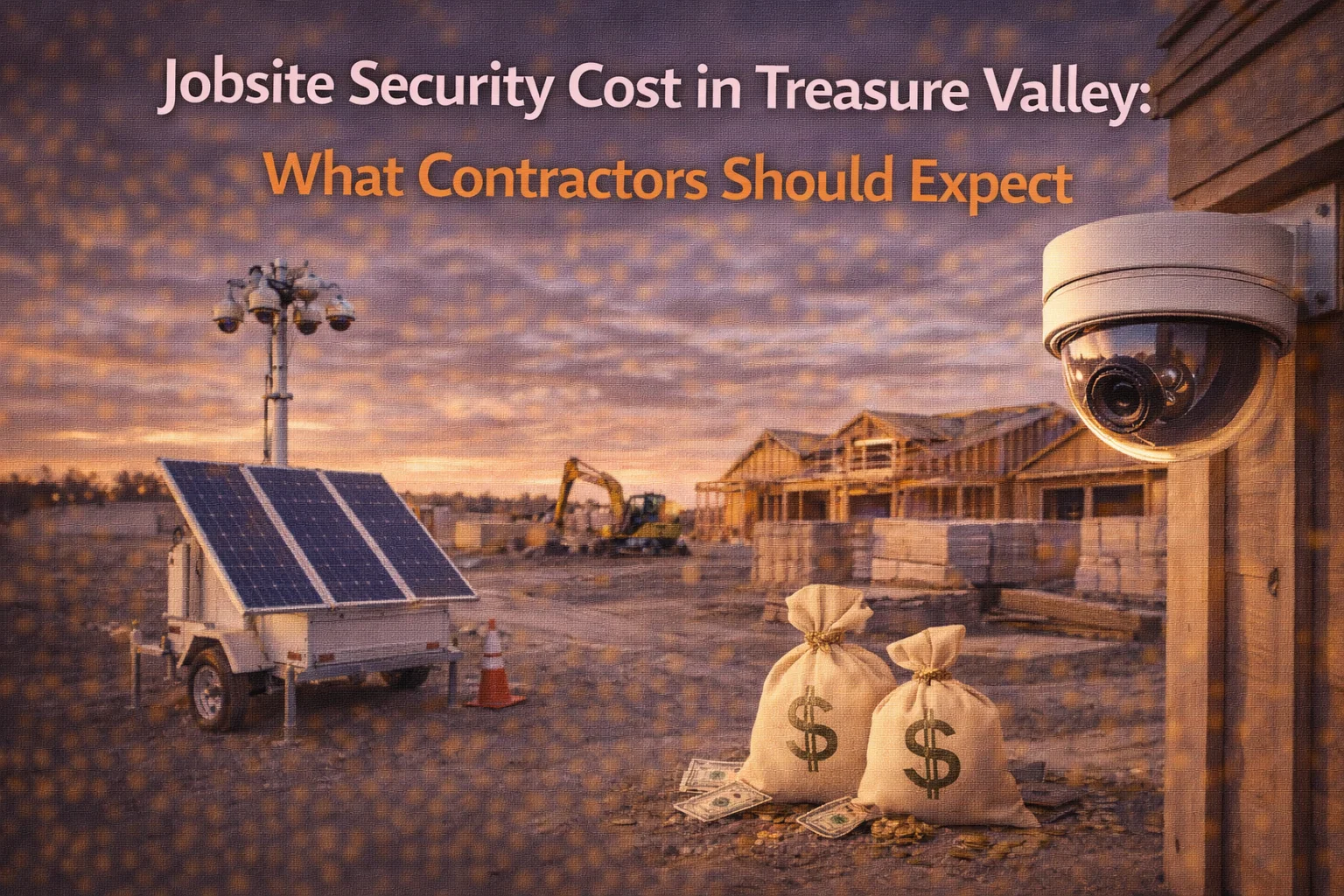 Jobsite Security Cost in Treasure Valley: What Contractors Should Expect