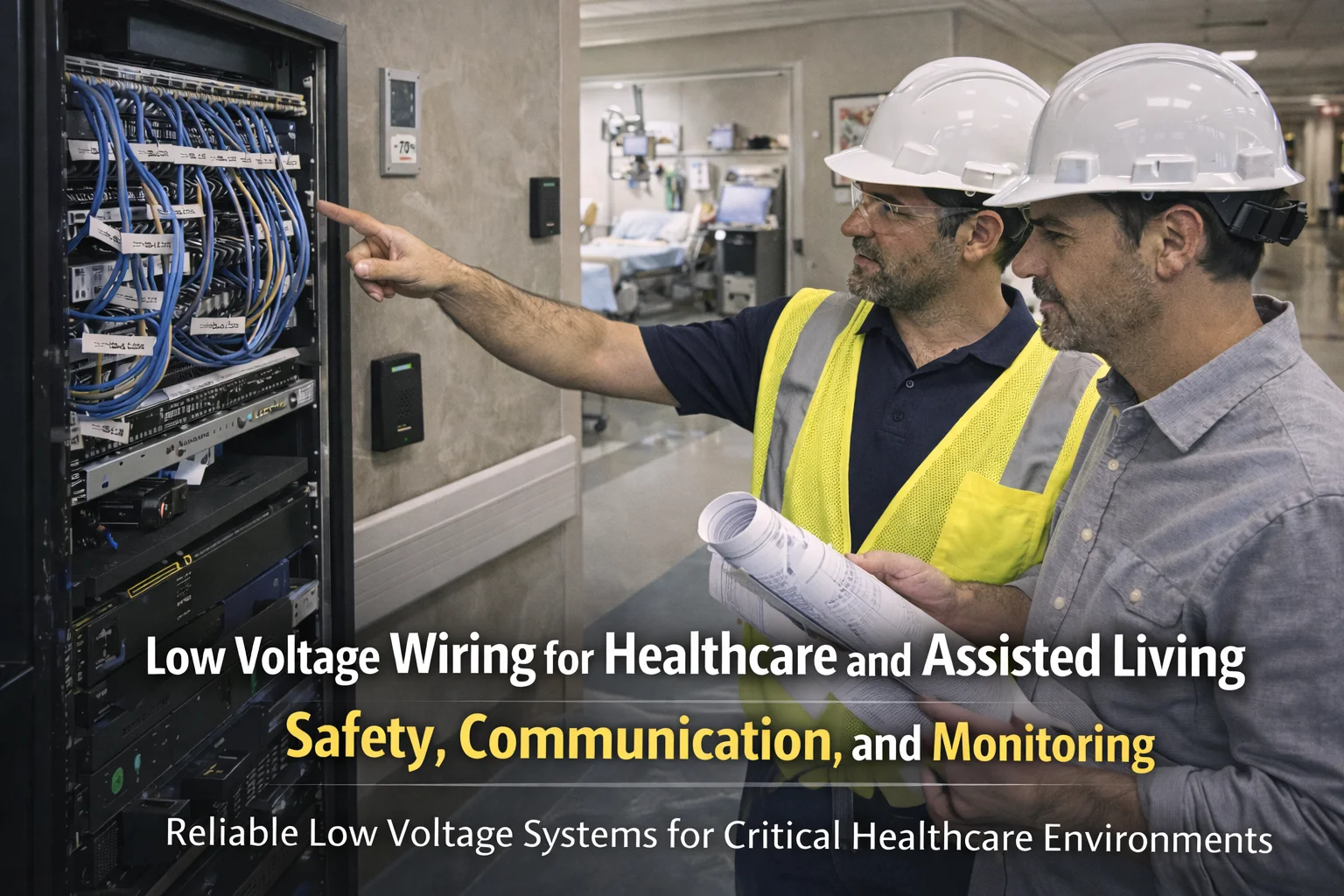 Low Voltage Wiring for Healthcare and Assisted Living Facilities