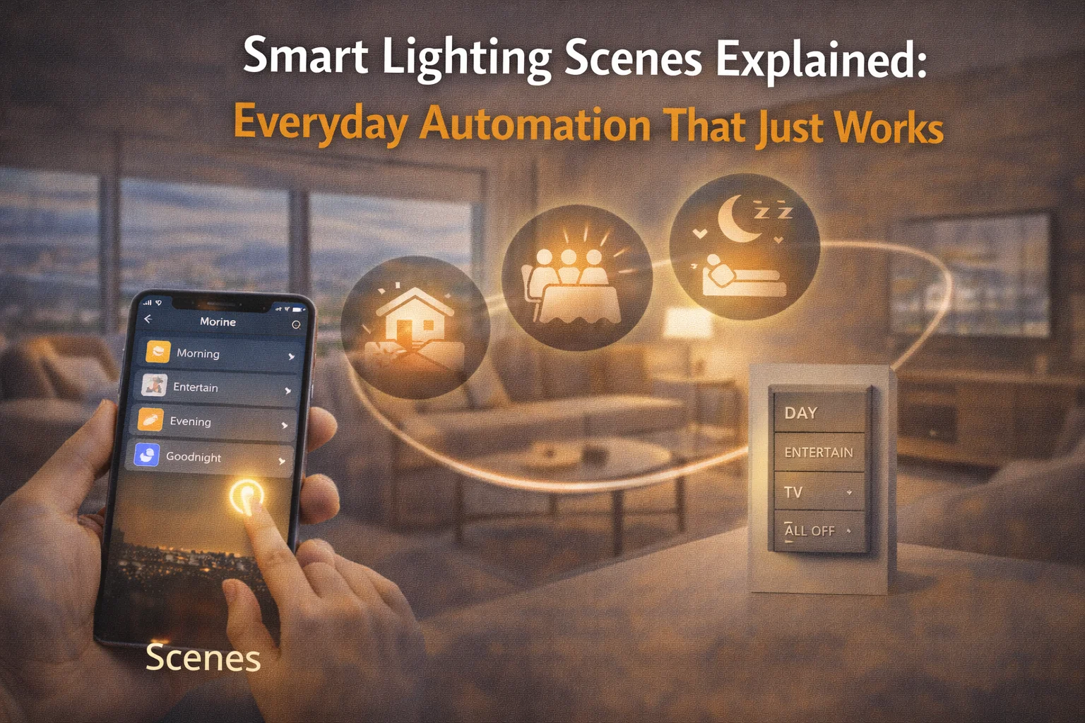 Smart Lighting Scenes Explained: Everyday Automation That Just Works