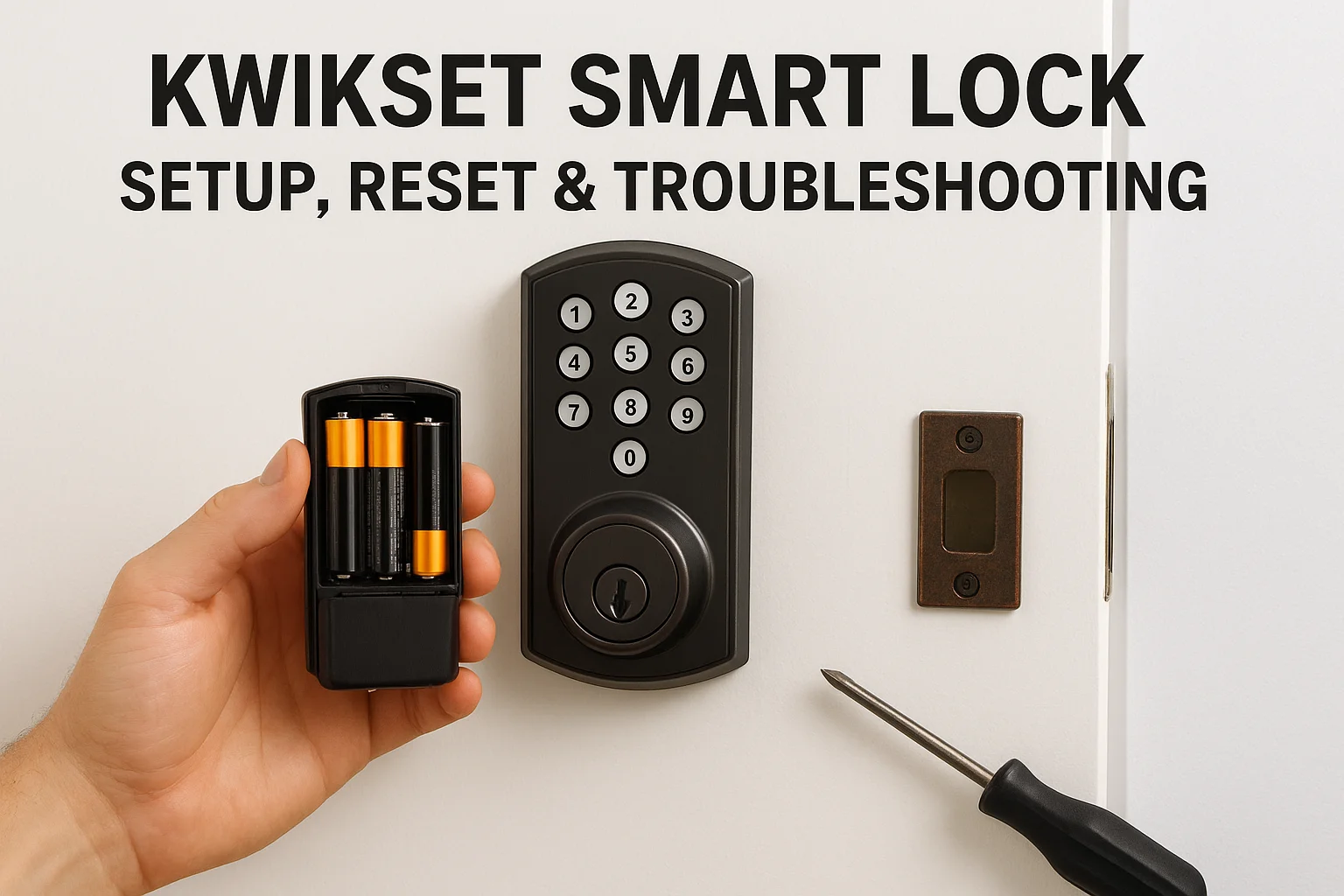 Kwikset Smart Lock Manual: Setup, Reset & Troubleshooting