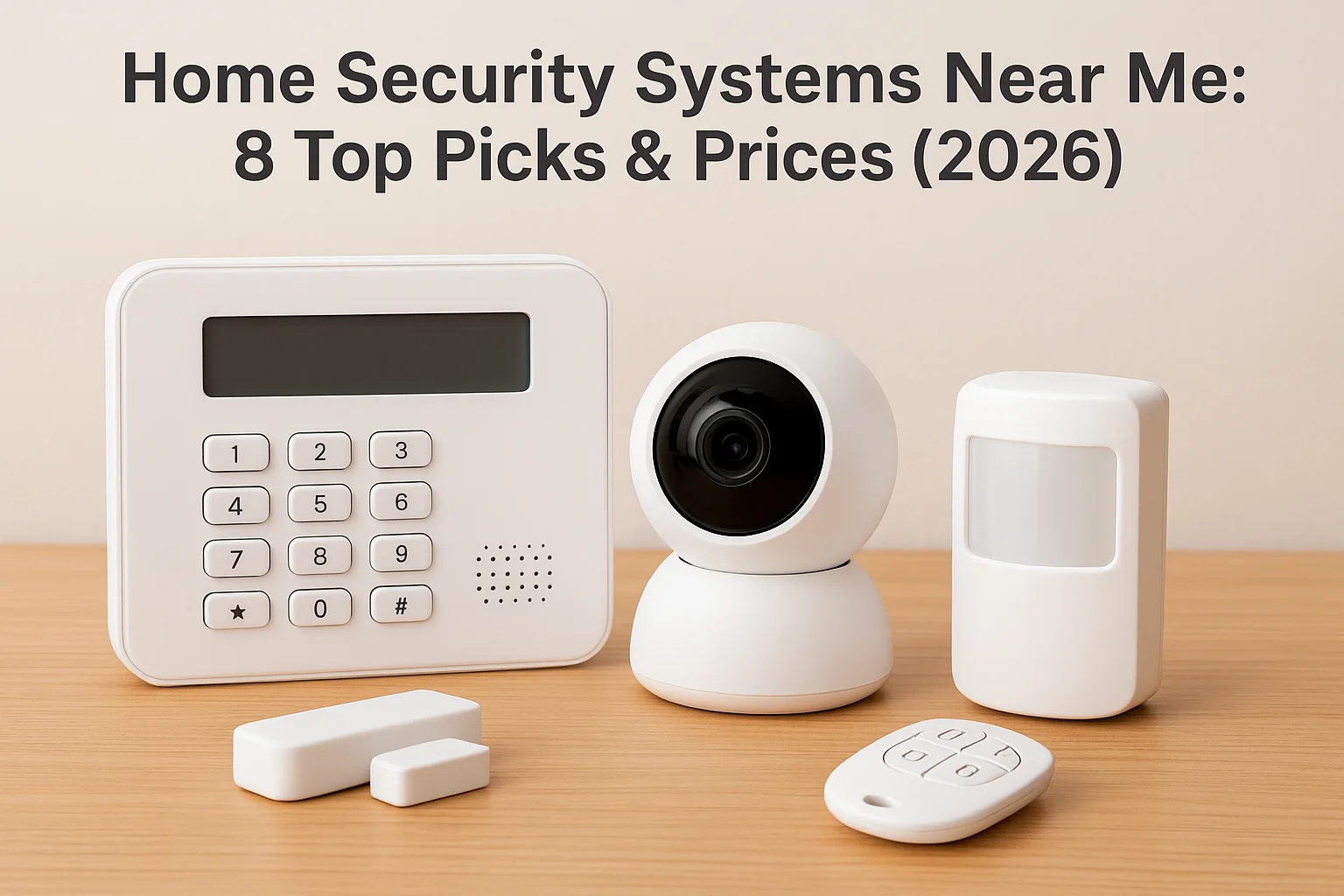 Home Security Systems Near Me: 8 Top Picks & Prices (2026)